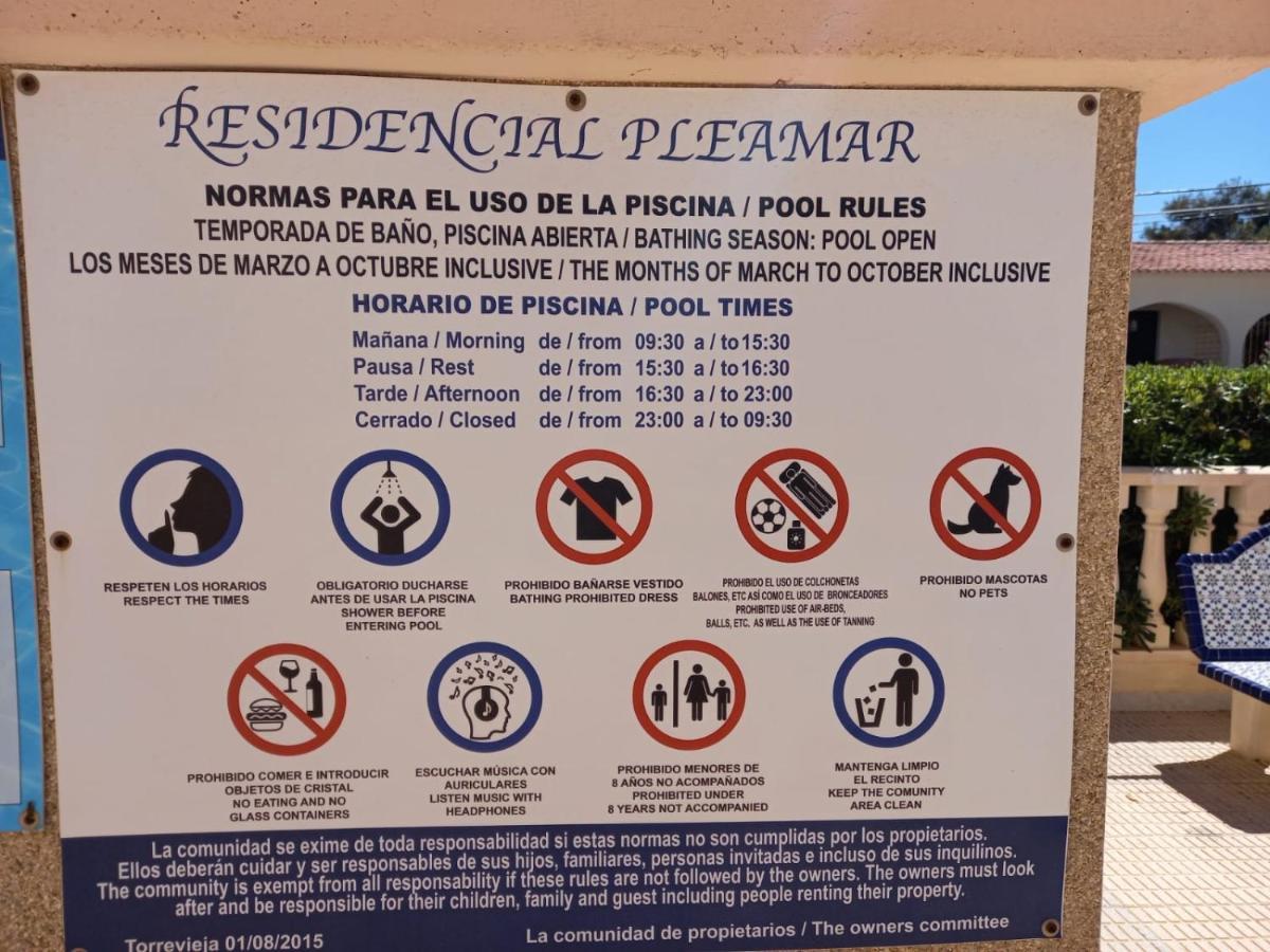 Pleamar Punta Prima Lejlighed Torrevieja Eksteriør billede